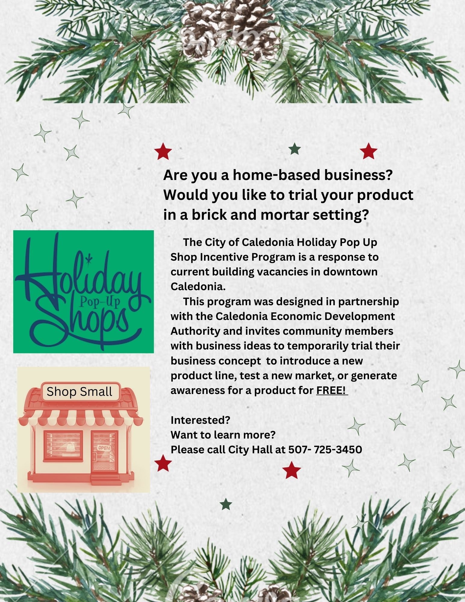 city-of-caledonia-pop-up-shop-incentive-program